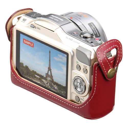 ピクスギア 本革ボディケース Panasonic GF5/GF3 専用