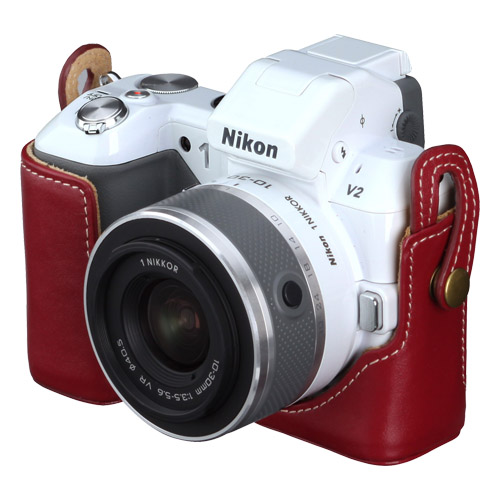 本革ボディケース Nikon 1 V2 専用