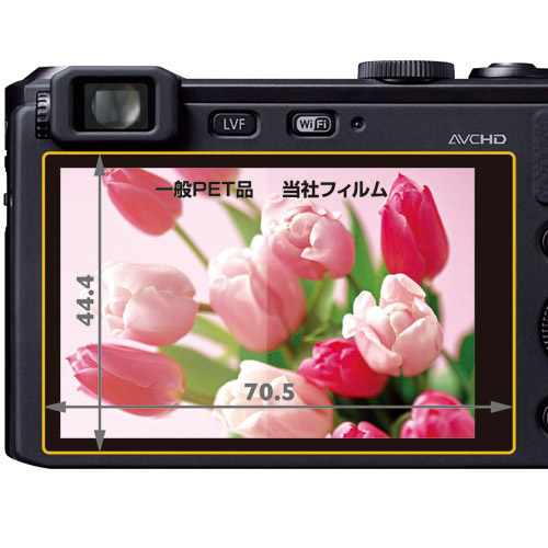 Panasonic LUMIX LF1 専用 液晶保護フィルム