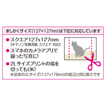 お手軽写真台紙ランス ましかく127サイズ