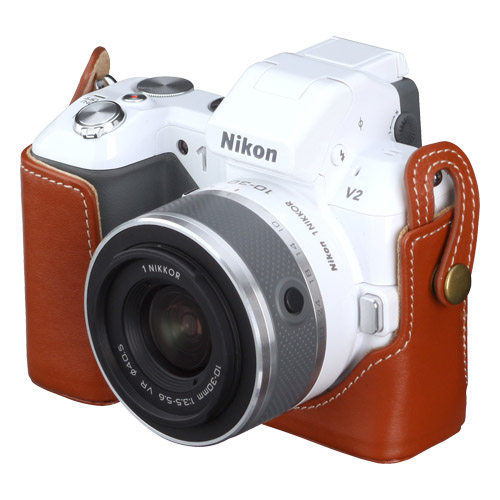 本革ボディケース Nikon 1 V2 専用