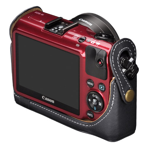 本革ボディケース Canon EOS M 専用