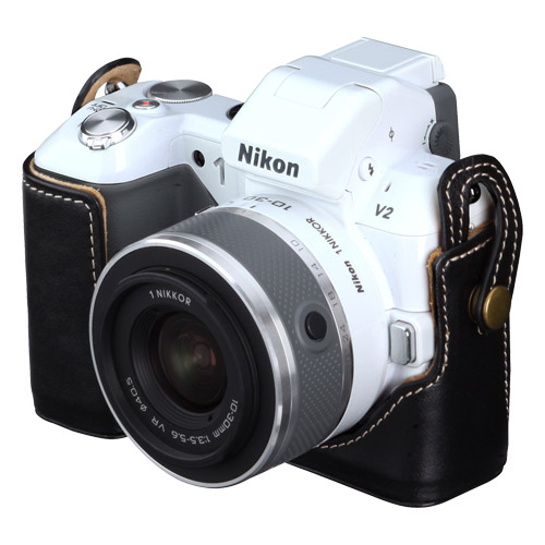 本革ボディケース Nikon 1 V2 専用
