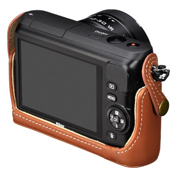 Nikon 1 S2 専用 本革ボディケース