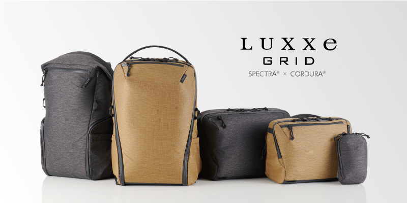 LUXXe カメラバッグ GRID 新発売