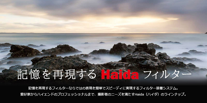 記憶を再現するHaidaフィルター