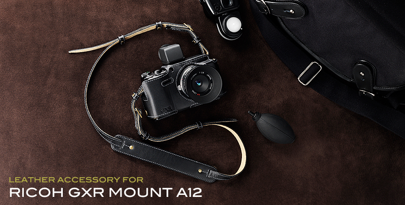 Leather Accessory for RICOH GXR MOUNT A12