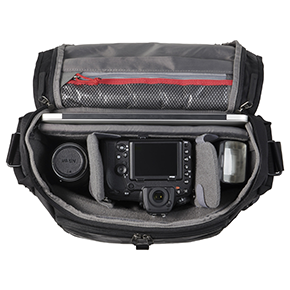 GW-PRO RED メッセンジャー M カメラバッグ 収納例