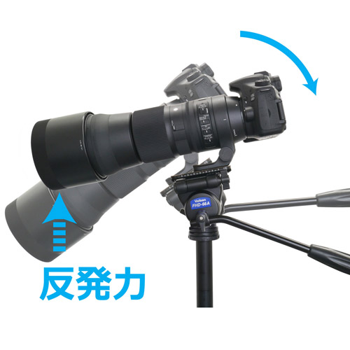 Velbon カーボン三脚 BIRDERS PRO 638・雲台:FHD-66A Velbon BIRDERS PRO 638 バーダーズプロ 雲台FHD-66A在庫 処分