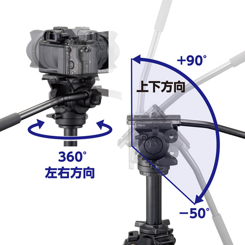 Velbon（ベルボン） フリュード雲台 FHD-73