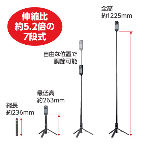 Velbon（ベルボン）Coleman マルチスタンド 360 II
